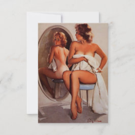 ヴィンテージレトロサンタンピンナップ