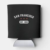 ヴィンテージレトロサンフランシスコシティカリフォルニアアメリカ 缶クーラー (裏面)