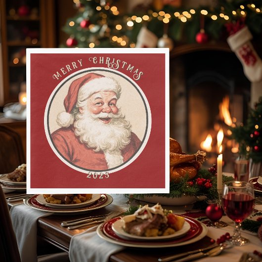 ヴィンテージレトロサン スタンダードランチョンナプキン