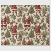 ヴィンテージレトロサン ラッピングペーパー (フラット)