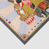 ヴィンテージレトロサーカスバースデーパーティーカスタムアンティーク 薄葉紙 (詳細)