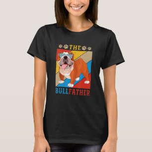 ヴィンテージレトロザブルファーズカワイイ英語ブルドッグ Tシャツ