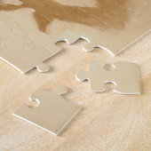 ヴィンテージレトロシェリフピンアップガールバイ ジグソーパズル (側面)