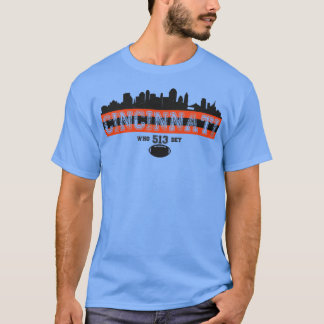 ヴィンテージレトロシンシナティスカイライン513 Tシャツ