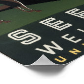 ヴィンテージレトロシーアメリカウェルカムトゥモンタナ ポスター (角)