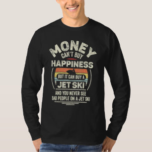 ヴィンテージレトロジェットスキー幸福水スポーツ Tシャツ