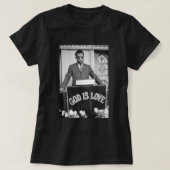 ヴィンテージレトロジェームス・ボールドウィン・ギフト映画ファン Tシャツ (デザイン正面)