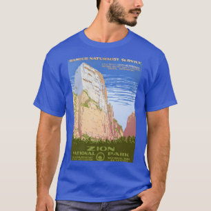 ヴィンテージレトロジオンナショナルパークトラベルTシャツ Tシャツ