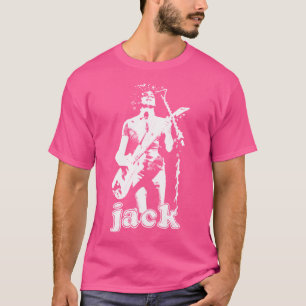 ヴィンテージレトロジャックザホワイトステンシルギフト最高の私 Tシャツ
