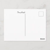 ヴィンテージレトロジュンキャードスクラップサビカーはがき ポストカード (裏面)