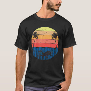 ヴィンテージレトロスクバ最高のーダイビングギフト深いScub Tシャツ