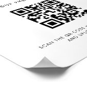 ヴィンテージレトロスクリプトラブサインをキャプチャ ポスター (角)