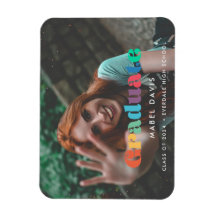 ヴィンテージレトロスクリプト写真の卒業