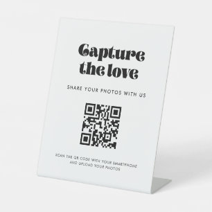 ヴィンテージレトロスクリプト愛をキャプチャ 台座サイン