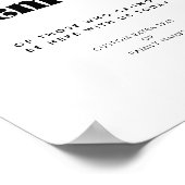 ヴィンテージレトロスクリプト(Loving Memory) ポスター