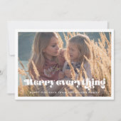 ヴィンテージレトロスクリプメリートすべて写真 シーズンカード (正面)