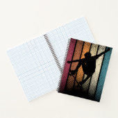 ヴィンテージレトロスケートボード ノートブック (内部)