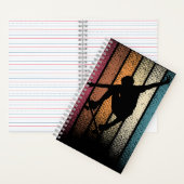 ヴィンテージレトロスケートボード ノートブック (内側)