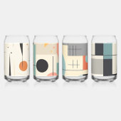 ヴィンテージレトロスタイルコークス缶耐久セット ガラス缶 (裏面)