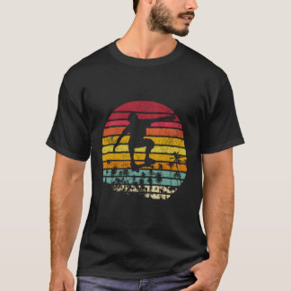 ヴィンテージレトロスタイルスケートスケートスケータークラ Tシャツ