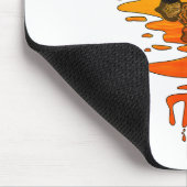 ヴィンテージレトロスタイルスプリント車レース マウスパッド (コーナー)