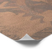 ヴィンテージレトロスチームパンク風船 ポスター (角)