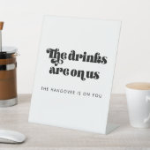 ヴィンテージレトロス結婚クリプトのオープンバー 台座サイン (インサイチュ)