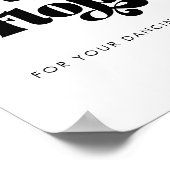 ヴィンテージレトロス結婚クリプトのビーチサンダル記号 ポスター (角)