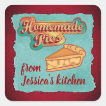 ヴィンテージレトロタイポグラフィ自家製パイ