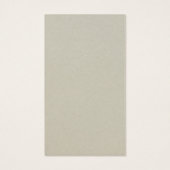 ヴィンテージレトロタイポグラフィ製品価格ラベルカード (裏面)