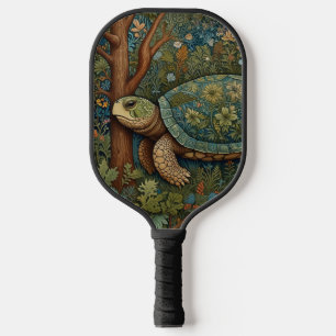 ヴィンテージレトロタートルボヘミアンボホーウッドランド ピックルボールラケット