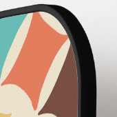 ヴィンテージレトロダイヤモンドの形状 ピックルボールラケット (左詳細)