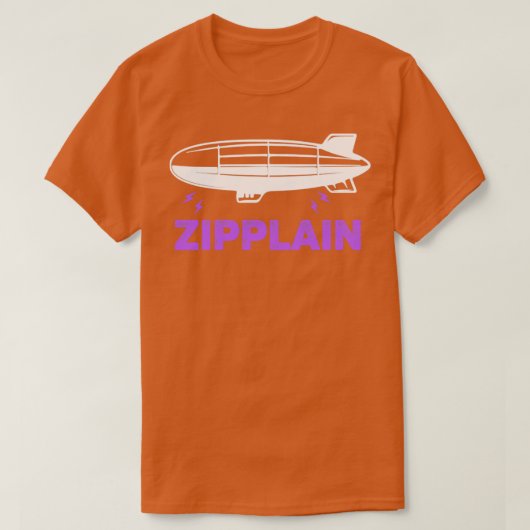 ヴィンテージレトロツェッペリンティー飛行船5 Tシャツ (デザイン正面)