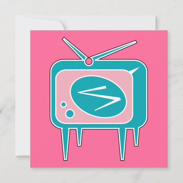 ヴィンテージレトロテレビテレビ (正面)