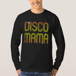 ヴィンテージレトロディスコママ70s 80sファミリーパーティーDanc Tシャツ