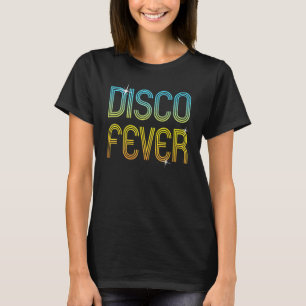 ヴィンテージレトロディスコ熱70s 80s家族パーティーダン tシャツ
