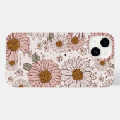 ヴィンテージレトロデイジーボホパーソナライズされたケースメイトiP Case-Mate iPhoneケース (裏面 (横))