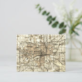 ヴィンテージレトロデモインアイオワ ポストカード (スタンド正面)