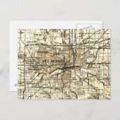 ヴィンテージレトロデモインアイオワ ポストカード (正面/裏面)