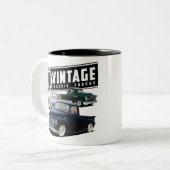 ヴィンテージレトロトラック ツートーンマグカップ (正面左)