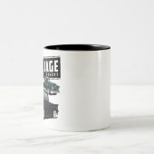 ヴィンテージレトロトラック ツートーンマグカップ (中央)