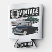 ヴィンテージレトロトラック 缶クーラー (正面)