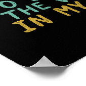 ヴィンテージレトロドラマー音楽バンドドラムプレーヤー ポスター (角)