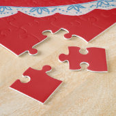 ヴィンテージレトロハッピーバレンタインデー先生 ジグソーパズル (側面)