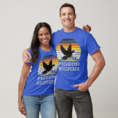 ヴィンテージレトロハトが鳥の恋人を囁く Tシャツ (ユニセックス)