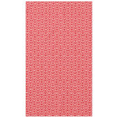 ヴィンテージレトロハートとボーズレッドヴァレンティーンズデイ テーブルクロス (正面)