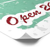 ヴィンテージレトロバーガーディナーポスター ポスター (角)