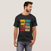ヴィンテージレトロパパマン警察士伝説 Tシャツ (正面フル)
