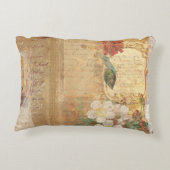 ヴィンテージレトロビクトリアン高齢 アクセントクッション (裏面)