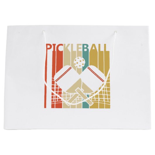 ヴィンテージレトロピックボール ラージペーパーバッグ (正面)